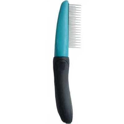 Гребінець M-Pets UP & DOWN Comb для догляду за шерстю собак із зубцями різної довжини, 5x22 см