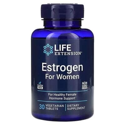 Эстроген для женщин Life Extension Estrogen for Women, 30 вегетарианских таблеток