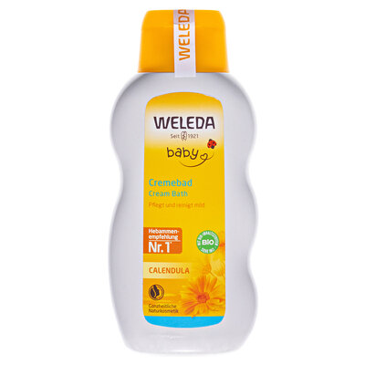 Молочко для купання дитяче Weleda Baby Calendula Календула, 200 мл