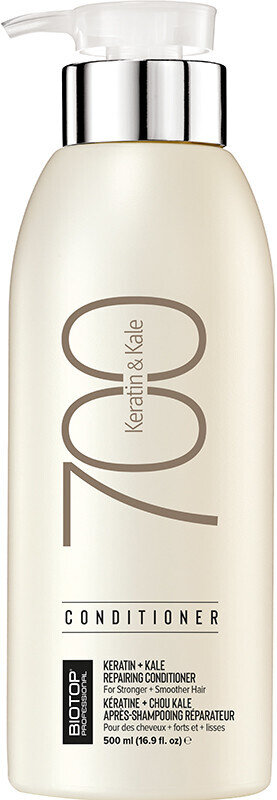 Кондиціонер для волосся Biotop 700 Keratin & Kale, 500 мл