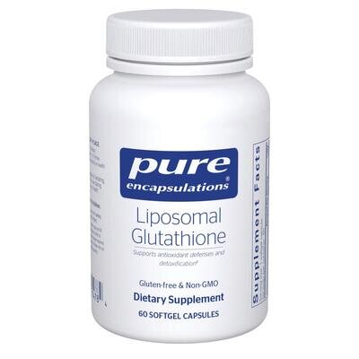 Ліпосомальний Глутатіон Pure Encapsulations Liposomal Glutathione 375 мг, 60 капсул