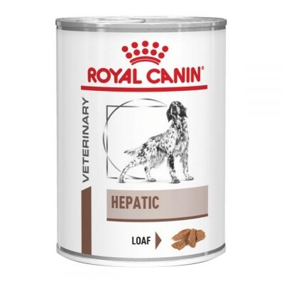 Корм вологий для собак Royal Canin Hepatic при захворюваннях печінки, паштет, 420 г