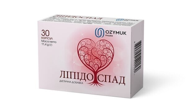 Ліпідоспад капсули по 380 мг №30