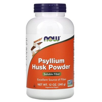 Псилліум (лушпиння насіння подорожника) NOW Psyllium Husk, 340 г