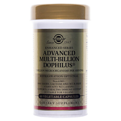 Пробіотики Solgar Advanced Multi-Billion Dophilus вег. капсули №60