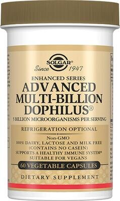 Пробіотики Solgar Advanced Multi-Billion Dophilus вег. капсули №60