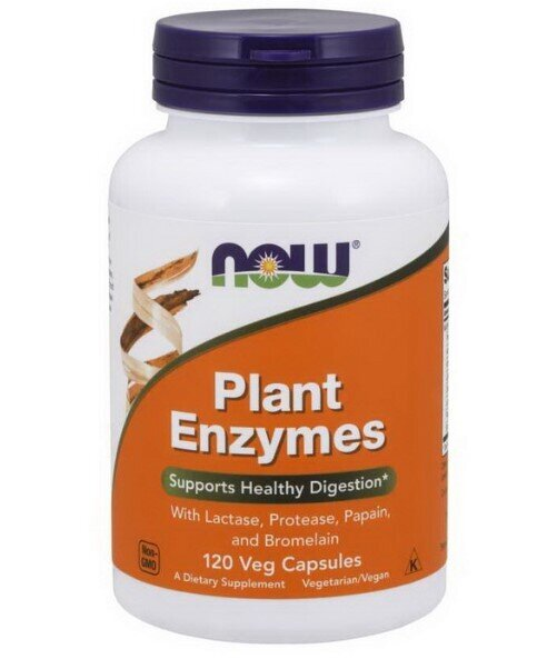 Рослинні ферменти NOW Plant Enzymes вег. капсули №120