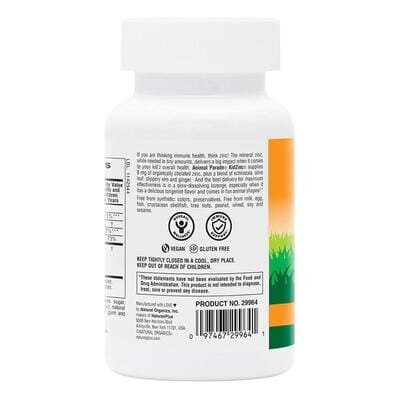 Цинк для дітей Nature's Plus Kid Zinc, 90 льодяників