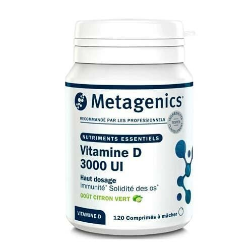 Вітамін Д Metagenics Vitamine D 3000 МО жувальні таблетки №120