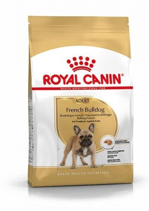 Корм сухий для собак Royal Canin French Bulldog Adult породи французький бульдог старше 12 місяців, 3 кг