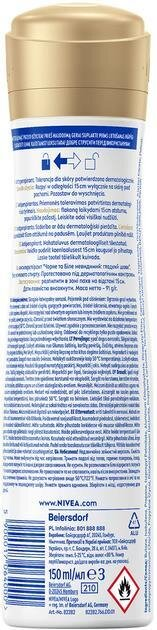 Дезодорант-антиперспірант спрей Nivea Black & White Invisible Pure Чорне та Біле Невидимий Pure 72h (82230), 150 мл