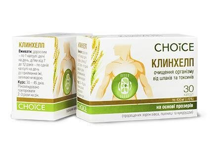 Клінхелп Choice Phyto капсули №30