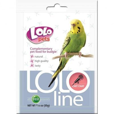 Вітаміни для хвилястих папуг Lolo Pets Розвиток мовлення, 20 г