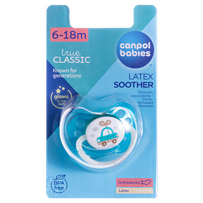 Пустушка латексна Canpol Babies 23/260 Toys анатомічна 6-18 місяців ,1 шт