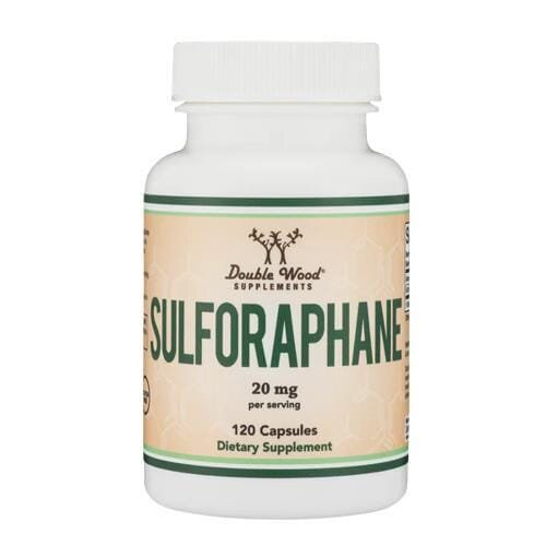 Сульфорафан Double Wood Sulforaphane 20 мг, 120 капсул