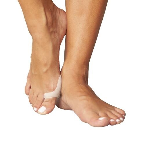 Подушка гелева Milplast Foot Comfort захисна при вальгусній деформації великого пальця стопи, розмір універсальний, 1 штука