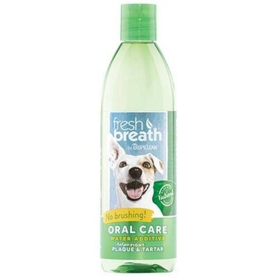 Засіб для догляду за порожниною рота TropiClean Fresh Breath для собак, 473 мл