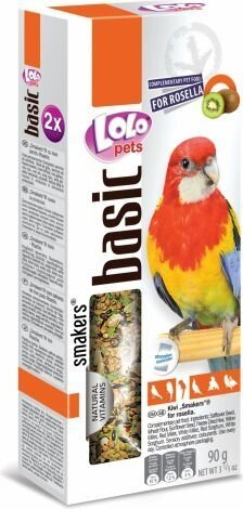 Колосок для папуг розели Lolo Pets з ківі, 2 штуки