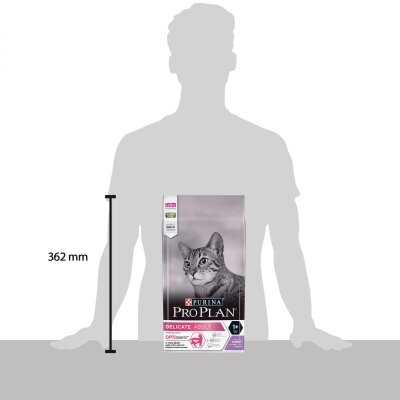 Корм сухий для дорослих котів Purina Pro Plan Delicate Turkey зі смаком індички, 1,5 кг