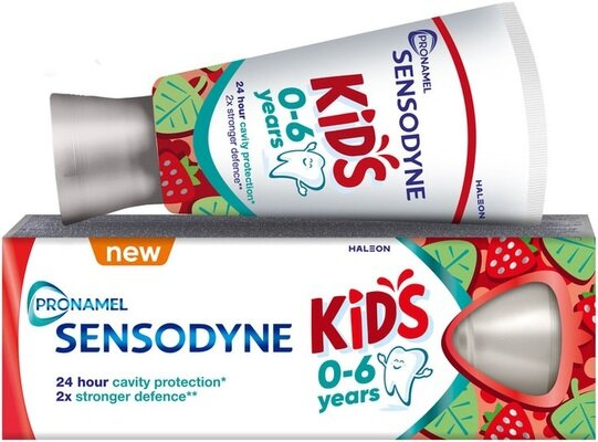 Зубна паста Sensodyne Pronamel Kids дитяча, 0-6 років Ягідний мікс, 50 мл