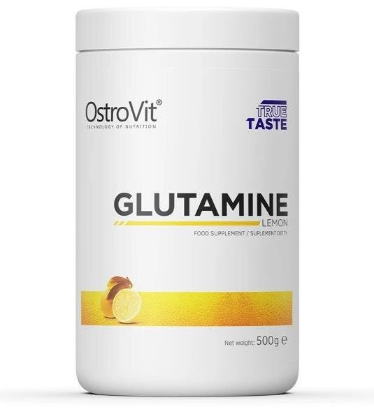 Амінокислоти OstroVit L-Glutamine смак лимон, 500 г