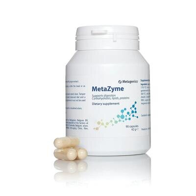 Метазим Metagenics Metazyme капсули по 0.46 г №90 у бан. скл.
