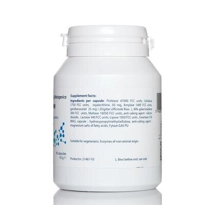 Метазим Metagenics Metazyme капсули по 0.46 г №90 у бан. скл.