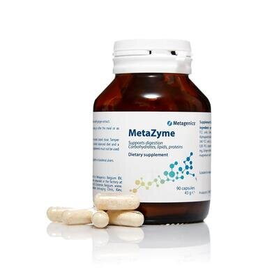 Метазим Metagenics Metazyme капсули по 0.46 г №90 у бан. скл.