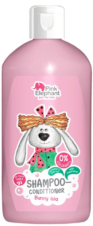 Шампунь-кондиціонер Pink Elephant зайка Ісла дитячий, 250 мл