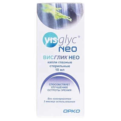 ВІСглік НЕО краплі для очей по 10 мл у флак.