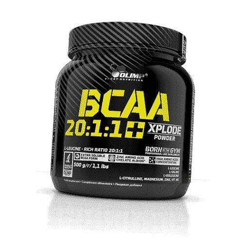 Амінокислота Olimp BCAA 20:1:1 Xplode та цитрулін, грейпфрут, 500 г