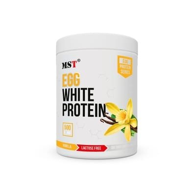 Протеїн яєчний MST Nutrition EGG White Protein ваніль, 20 порцій, 500 г