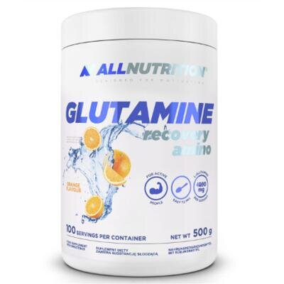Глютамін Allnutrition Glutamine Recovery Amino Lemon, 500 г