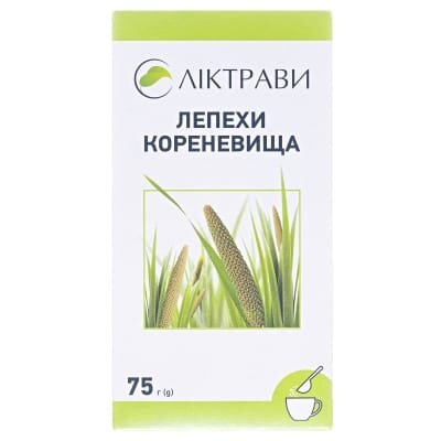 Лепехи кореневища по 75 г у пач. з внут. пак.