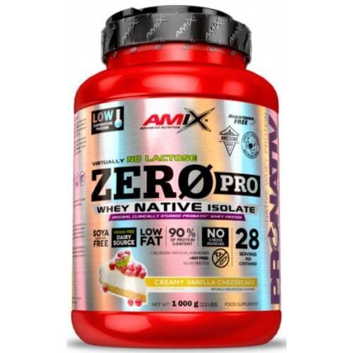 Протеїн Amix Nutrition Zeropro Protein вершково-ванільний чізкейк, 1000 г
