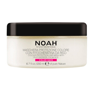Маска Noah Color Protection Hair Mask для фарбованого волосся з рисовим фітокератином, 200 мл