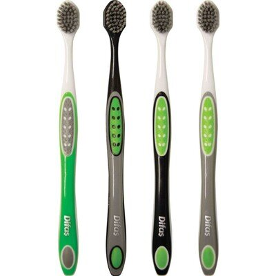 Зубна щітка Difas Pro-Clinic Bamboo Charcoal м'яка, 1 штука