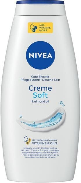 Гель для душу Nivea Крем Софт і мигдалева олія, 750 мл