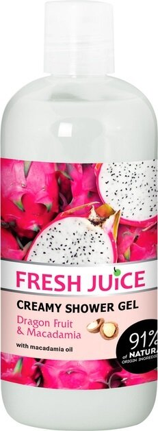 Крем-гель для душу Fresh Juice Dragon fruit & Macadamia, 500 мл