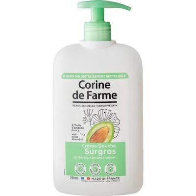 Гель-крем для душу Corine de Farme Солодкий мигдаль, 750 мл