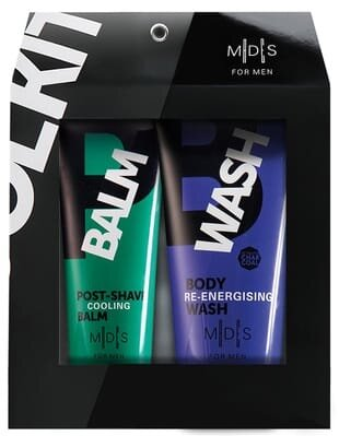 Набір Mades Cosmetics For Men для чоловіків (бальзам після гоління 100мл + гель-душ 150мл)