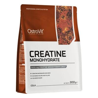 Креатин моногідрат OstroVit Creatine Monohydrate кола, 300 г