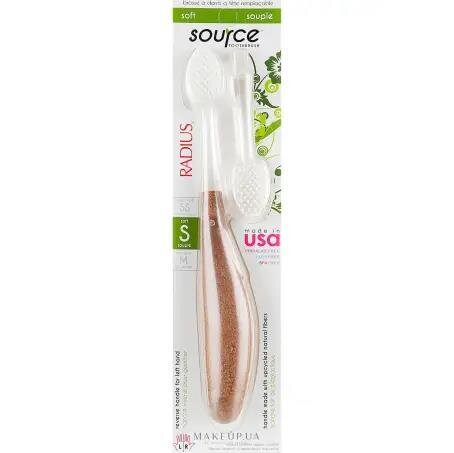 Зубна щітка Radius Сорс Sourse Toothbrush, м'яка, конопля