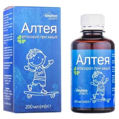 Алтеї сироп Solution pharm по 200 мл у флак.