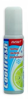 Освіжувач ротової порожнини Ароматика Coolfresh М'ята, лимон, ромашка, 30 мл