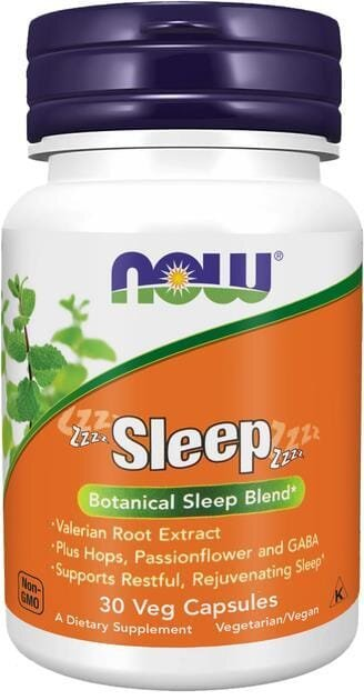 Комплекс для сну NOW Sleep вег. капсули №30