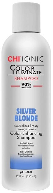 Шампунь CHI Ionic Color Illuminate Silver Blonde відтіночний Сріблястий блонд, 355 мл