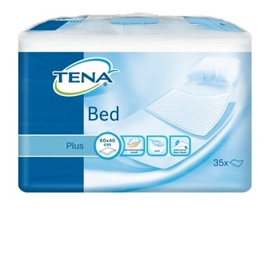 Пелюшки Tena Bed Plus одноразові поглинаючі 60 x 40 см, 35 шт