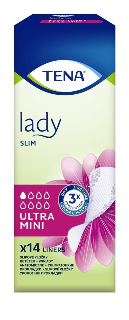 Прокладки урологічні Tena Lady Slim Ultra Mini, 14 штук