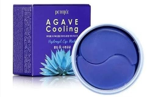 Патчі під очі гідрогелеві Petitfee Agave Cooling Hydrogel Eye Mask охолоджуючі, 60 шт